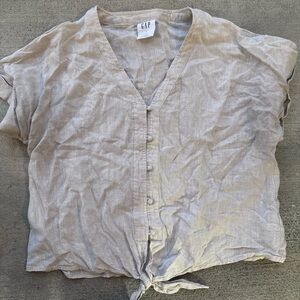 GAP 100% Linen Shirt